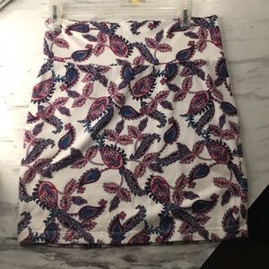 Pattern Mini Skirt